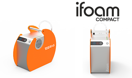 IFOAM_COMPACT. Generatore di schiuma automatico e portatile per la pulizia di cappe, plenum e motori di aspirazione